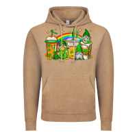 Vintage Coffee st patricks day gnomes coffee cups Vintage Hoodie - Jasminsmagicworld