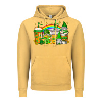 St Patricks Day Gnomes Coffee Cups Vintage Hoodie | Teevron