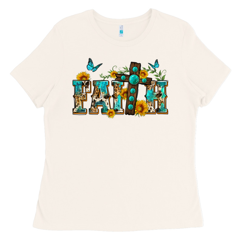 Western Faith Ladies Tee by Zillion Design Studio | Teevron