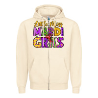 Sandshell little miss mardi gras Zipper Hoodie - LillyAllenDesigns