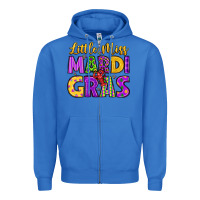 True Royal little miss mardi gras Zipper Hoodie - LillyAllenDesigns
