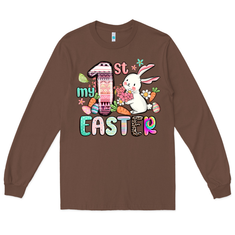 My First Easter Long Sleeve Tee by MaliasSmallBusiness | Teevron