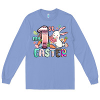 Colony Blue my first easter Long Sleeve Tee - MaliasSmallBusiness