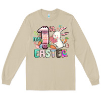 Mushroom my first easter Long Sleeve Tee - MaliasSmallBusiness