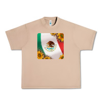 Burro mexican flag sunflowers and leopard coaster Urban Heavy Tee - Jasminsmagicworld