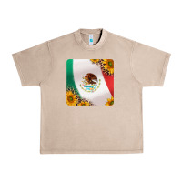 French Oak mexican flag sunflowers and leopard coaster Urban Heavy Tee - Jasminsmagicworld