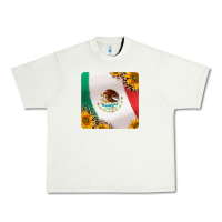 Pistachio mexican flag sunflowers and leopard coaster Urban Heavy Tee - Jasminsmagicworld