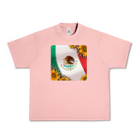 Salmon mexican flag sunflowers and leopard coaster Urban Heavy Tee - Jasminsmagicworld