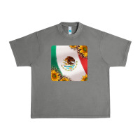 Tornado mexican flag sunflowers and leopard coaster Urban Heavy Tee - Jasminsmagicworld