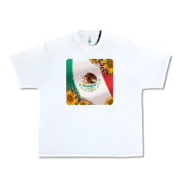 White mexican flag sunflowers and leopard coaster Urban Heavy Tee - Jasminsmagicworld