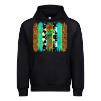 Black western brushstrokes Urban Hoodie - OliviaCreatesArt