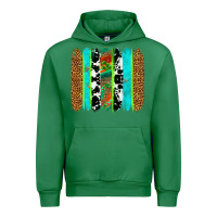 Emerald western brushstrokes Urban Hoodie - OliviaCreatesArt