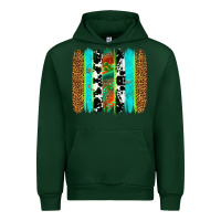 Forest Green western brushstrokes Urban Hoodie - OliviaCreatesArt