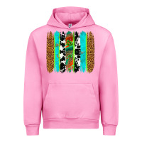 Fuchsia Pink western brushstrokes Urban Hoodie - OliviaCreatesArt