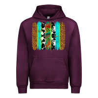 Mauve Wine western brushstrokes Urban Hoodie - OliviaCreatesArt