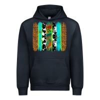 Navy western brushstrokes Urban Hoodie - OliviaCreatesArt