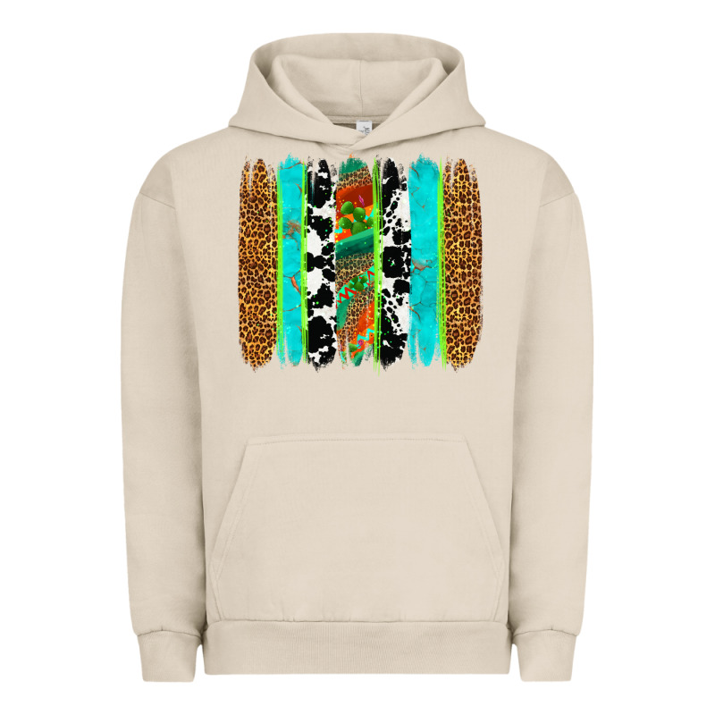 Western Brushstrokes Urban Hoodie by OliviaCreatesArt | Teevron