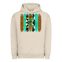 Pigment French Oak western brushstrokes Urban Hoodie - OliviaCreatesArt
