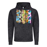Easter Bunny Butterfly Daisy And Sunflower With Cowhide And  Leopard B Vintage Hoodie | Teevron