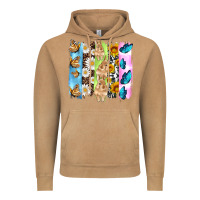 Vintage Camel easter bunny butterfly daisy and sunflower with cowhide and  leopard b Vintage Hoodie - Artiststas