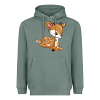 Sage gazelle Heavyweight Hoodie - texasbilliewilder