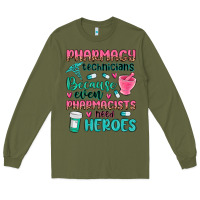 Army Green pharmacy technicians Long Sleeve Tee - MaliasSmallBusiness