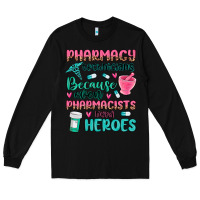 Black pharmacy technicians Long Sleeve Tee - MaliasSmallBusiness