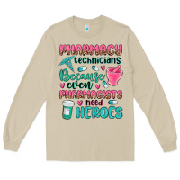 Mushroom pharmacy technicians Long Sleeve Tee - MaliasSmallBusiness