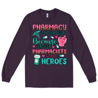 Plum pharmacy technicians Long Sleeve Tee - MaliasSmallBusiness