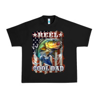 Black Reel Cool Dad Bass Urban Heavy Tee - LillyAllenDesigns