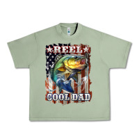 Oil Green Reel Cool Dad Bass Urban Heavy Tee - LillyAllenDesigns