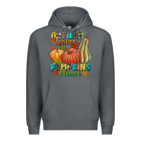 Rock Autumn leaves pumpkins please Premium Hoodie - NancyCooperArtShop