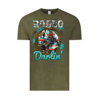 Vintage Olive rodeo darling Vintage Tee - BarkalooDesign