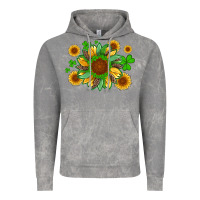 Cloud Rock st patricks sunflowers with shamrock and glitters with leopard Vintage Hoodie - Artiststas