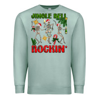 Seafoam Jingle bell rockin' Premium Sweatshirt - NancyCooperArtShop