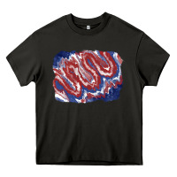 Patriotic Tie Dye Background Heavy Core Tee | Teevron