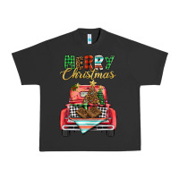 Pigment Black merry christmas truck Urban Heavy Tee - BarkalooDesign