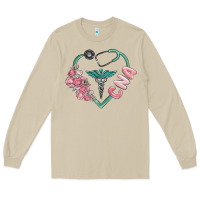 Mushroom cna heart Long Sleeve Tee - MaliasSmallBusiness