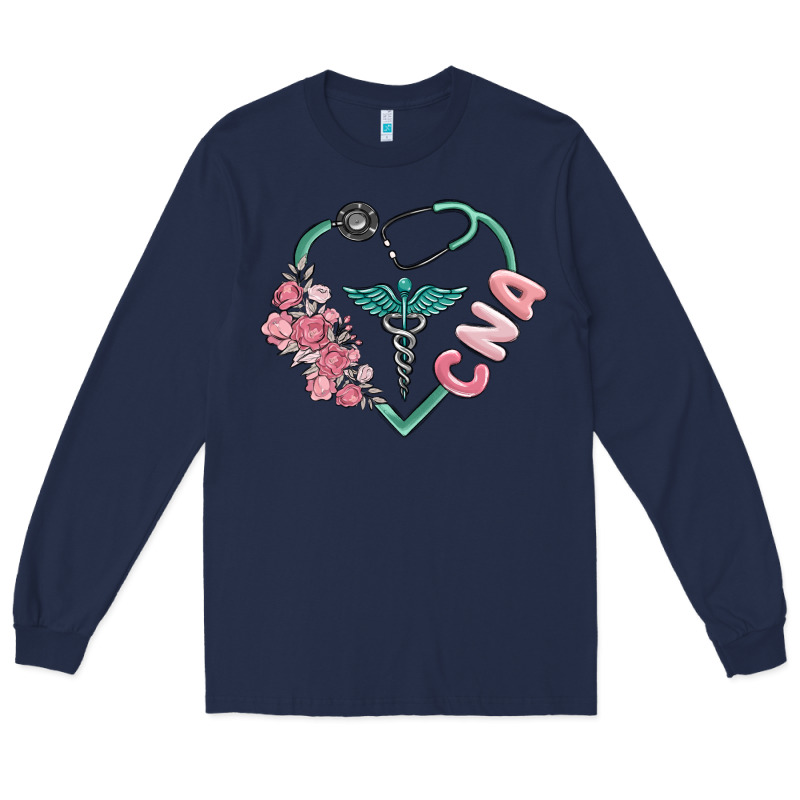 Cna Heart Long Sleeve Tee by MaliasSmallBusiness | Teevron
