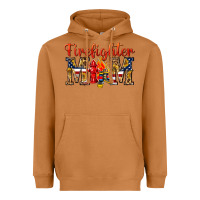 Meerkat Firefighter Mom Heavyweight Hoodie - texasbilliewilder