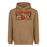 Toasted Coconut Firefighter Mom Heavyweight Hoodie - texasbilliewilder
