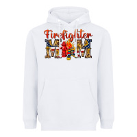White Firefighter Mom Heavyweight Hoodie - texasbilliewilder