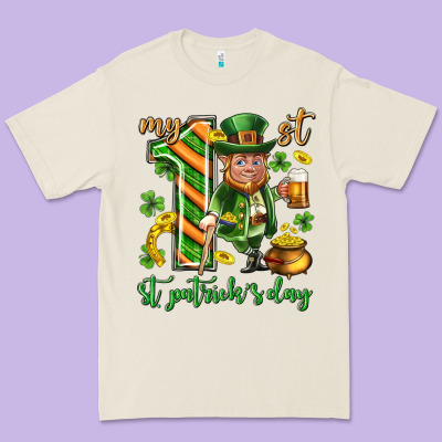 My 1 St St. Patricks Day Premium Tee Designed By Neo Western