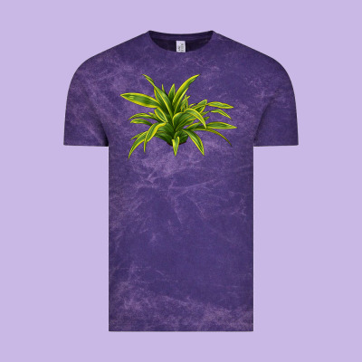 Lemon Lime Dracaena Leaf Vintage Tee Designed By Lillyallendesigns