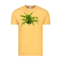 Vintage Mustard Lemon Lime Dracaena Leaf Vintage Tee - LillyAllenDesigns