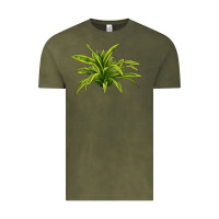 Vintage Olive Lemon Lime Dracaena Leaf Vintage Tee - LillyAllenDesigns