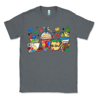 Charcoal Heather autism awareness day coffee cups Classic Tee - MaliasSmallBusiness
