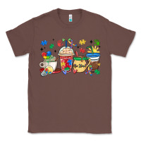 Chestnut autism awareness day coffee cups Classic Tee - MaliasSmallBusiness