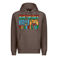 Coffee birthday boy to level up Premium Hoodie - JahusDesignShop