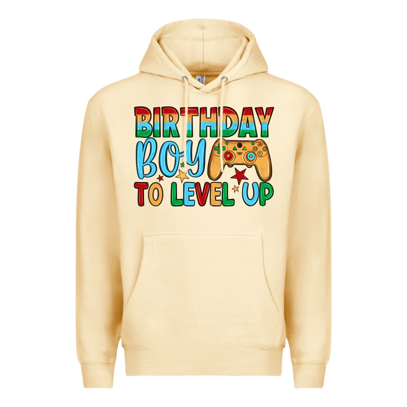 Birthday Boy To Level Up Premium Hoodie by JahusDesignShop | Teevron